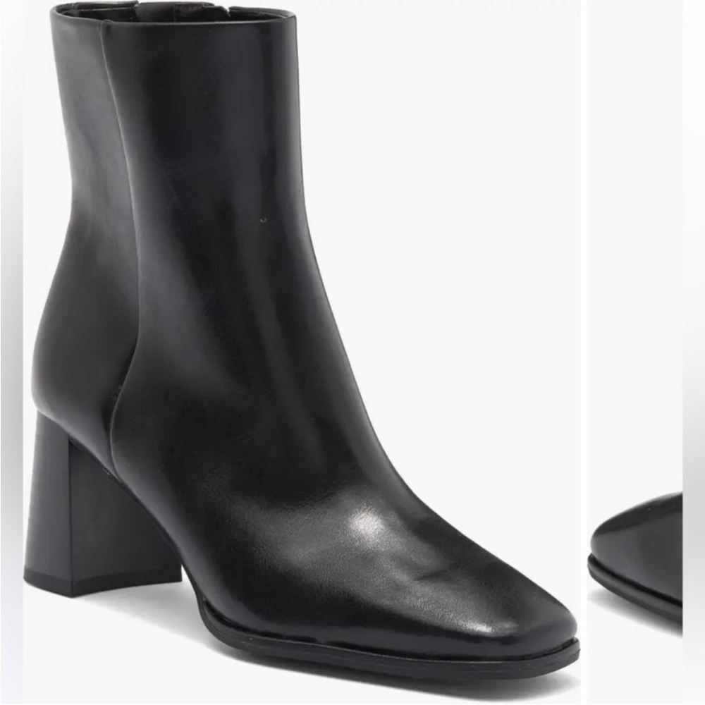 NORDSTROM Normandy Block Heel Bootie
